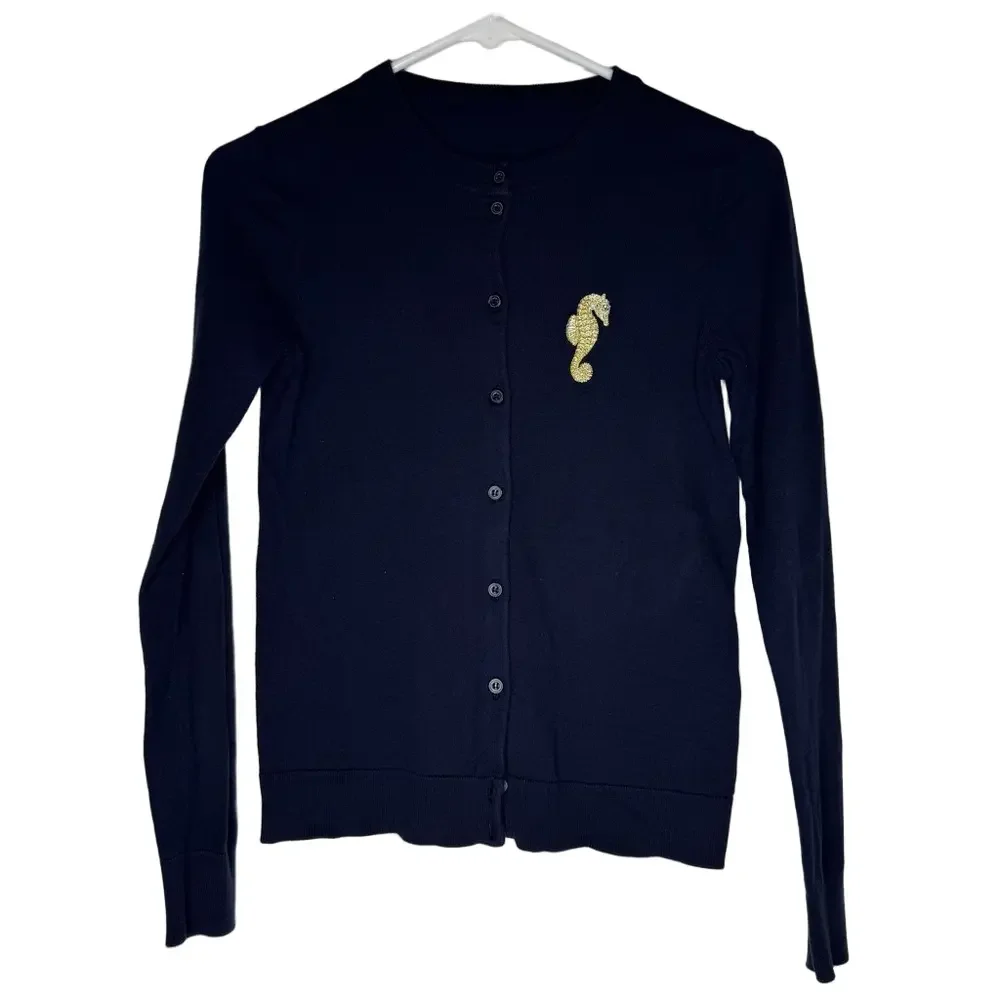 J. Crew elegant navy
